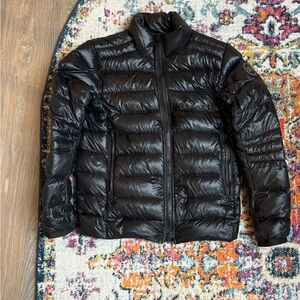 Canada Goose Crofton - Shiny Black Puffer Jacket